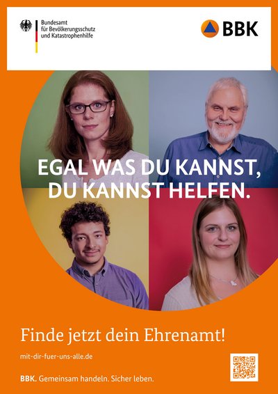 Finde Dein Ehrenamt Plakat